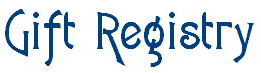 Gift Registry